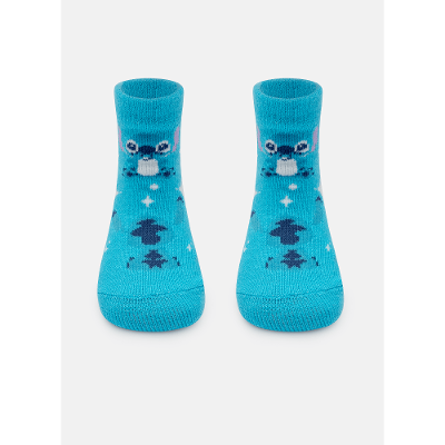 Meia Soquete Bebê Unissex Stitch