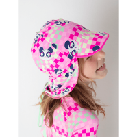 Chapéu com Proteção Solar Menina Panda Miami - 2