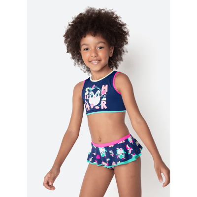 Biquíni Menina Pinguim