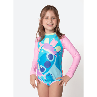 Conjunto Camiseta e Calcinha Menina Stitch - 1