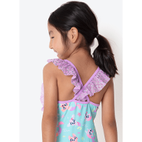 Maiô Menina Pet Sereia Com Tule - 4