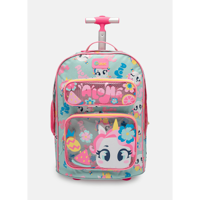Mochila com Rodinha Unicórnio Aloha