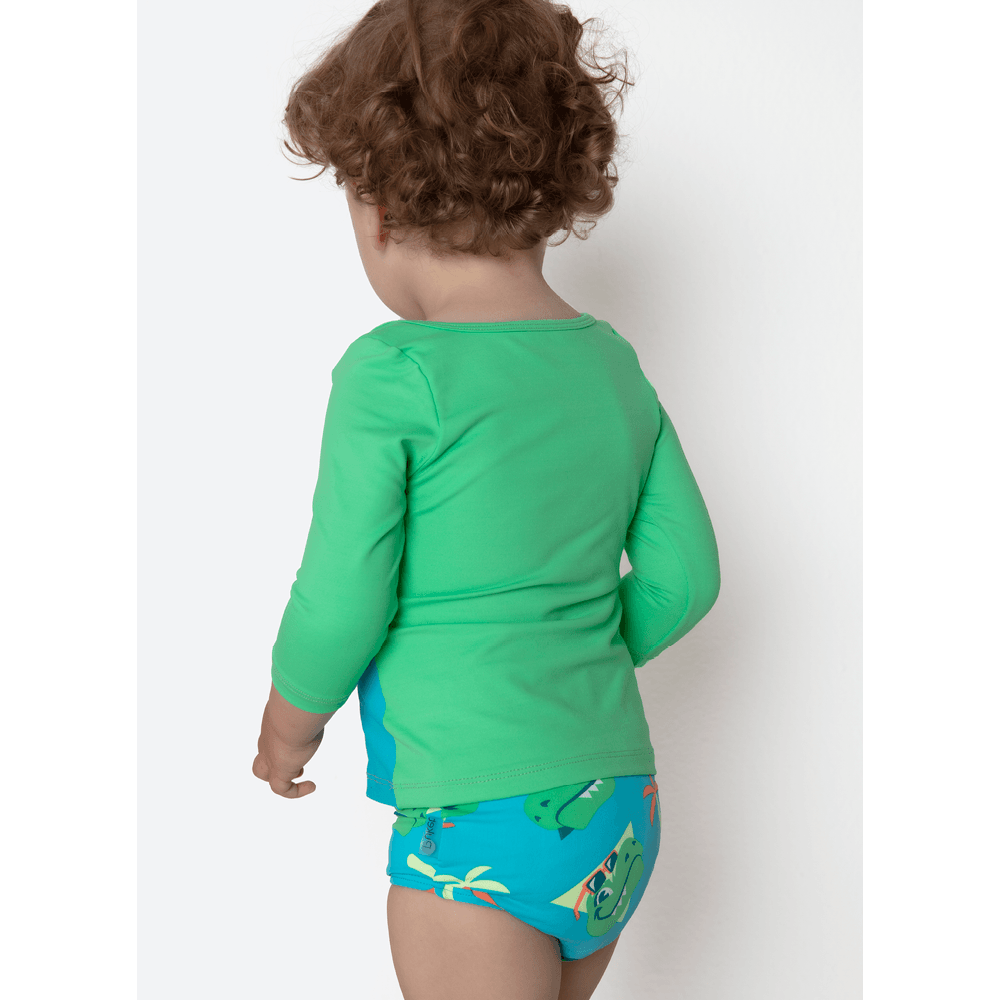 Conjunto Camiseta e Sunga Bebê Menino Dino Miami - 2