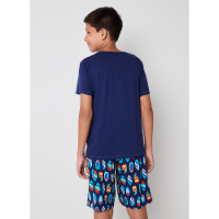 Pijama Manga Curta Menino Teen Tubarão Aloha - 3