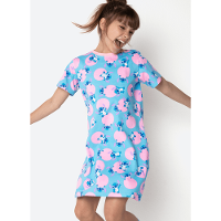 Camisola Manga Curta Algodão Menina Teen Stitch - 1