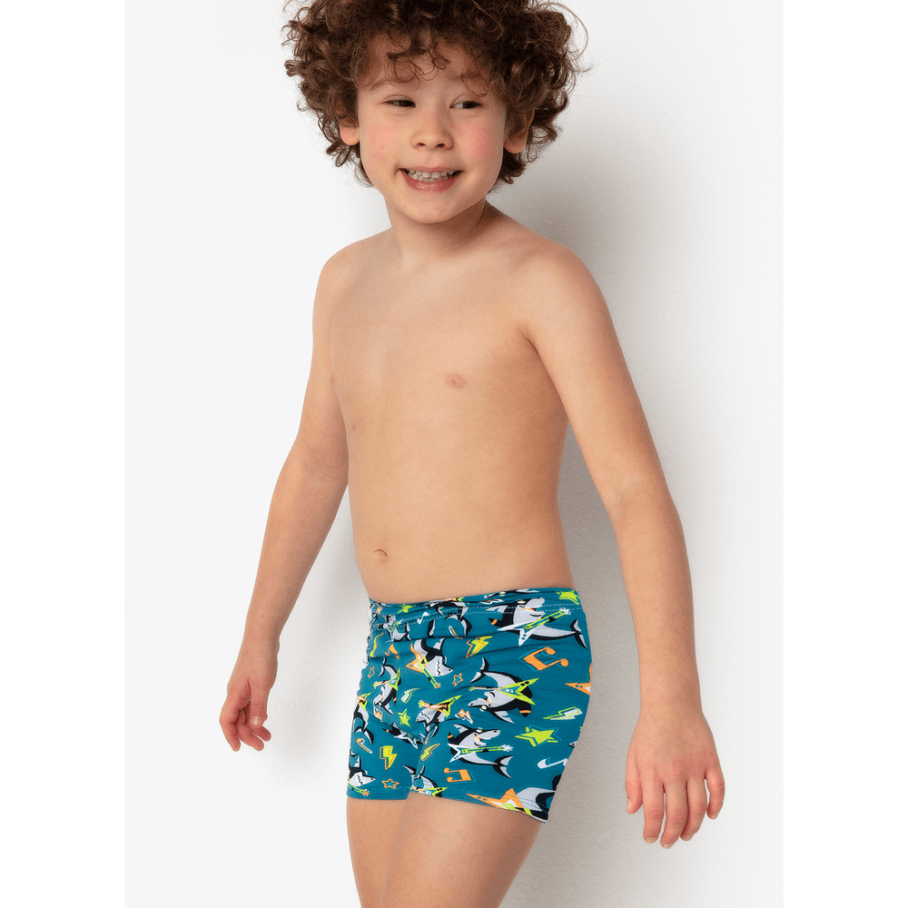 Sunga Boxer Menino Tubarão Rockstar - 1