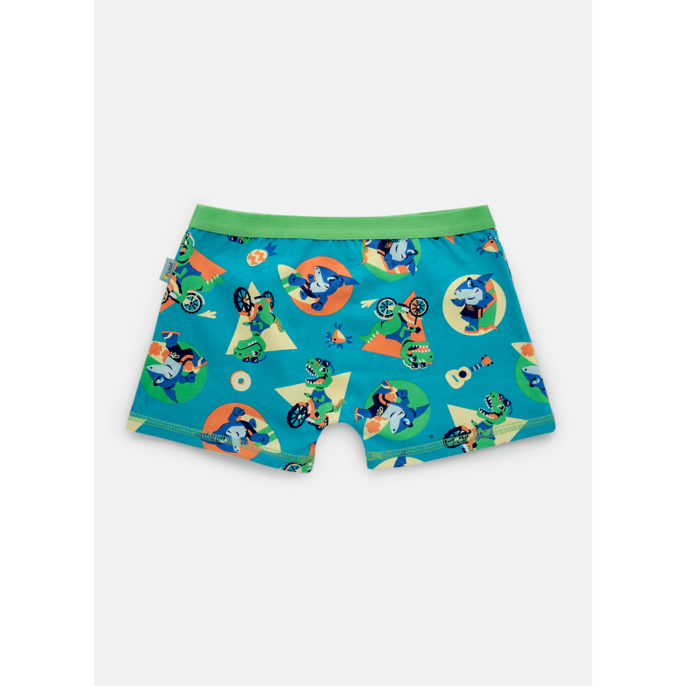 Cueca Boxer Algodão Menino Multibichos - 2
