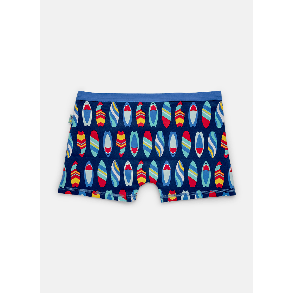 Cueca Boxer Algodão Menino Teen Tubarão Aloha - 2