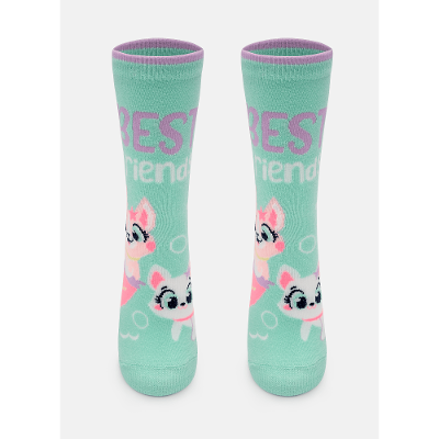Meia Soquete Feminina Pet Sereia