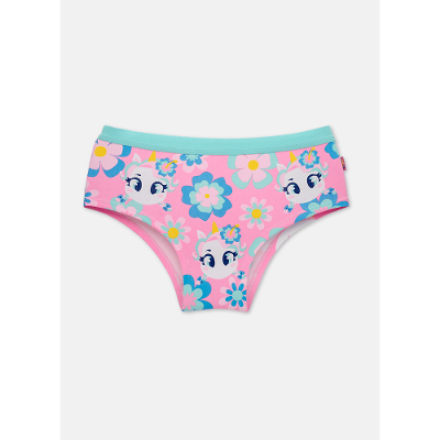 Calcinha Caleçon Agodão Menina Teen Unicórnio Aloha