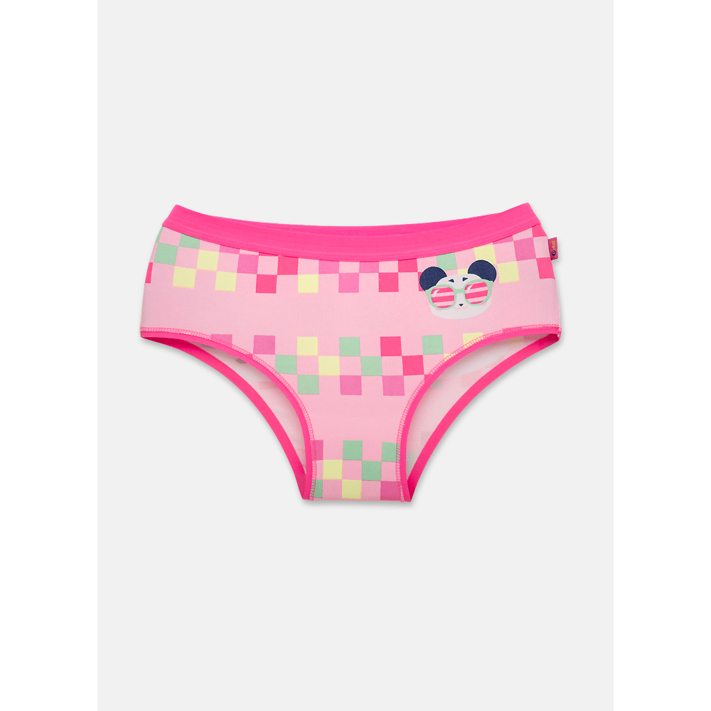 Calcinha Boneca Algodão Feminina Panda Miami - 1