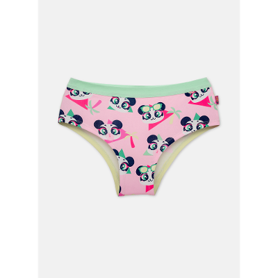 Calcinha Caleçon Algodão Feminina Panda Miami