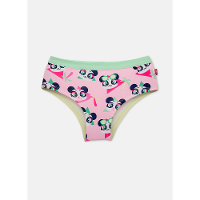 Calcinha Caleçon Algodão Feminina Panda Miami - 1