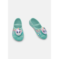 Meia Sapatilha Bebê Menina com Aplique de Led Unicórnio Aloha - 1