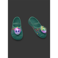 Meia Sapatilha Bebê Menina com Aplique de Led Unicórnio Aloha - 3