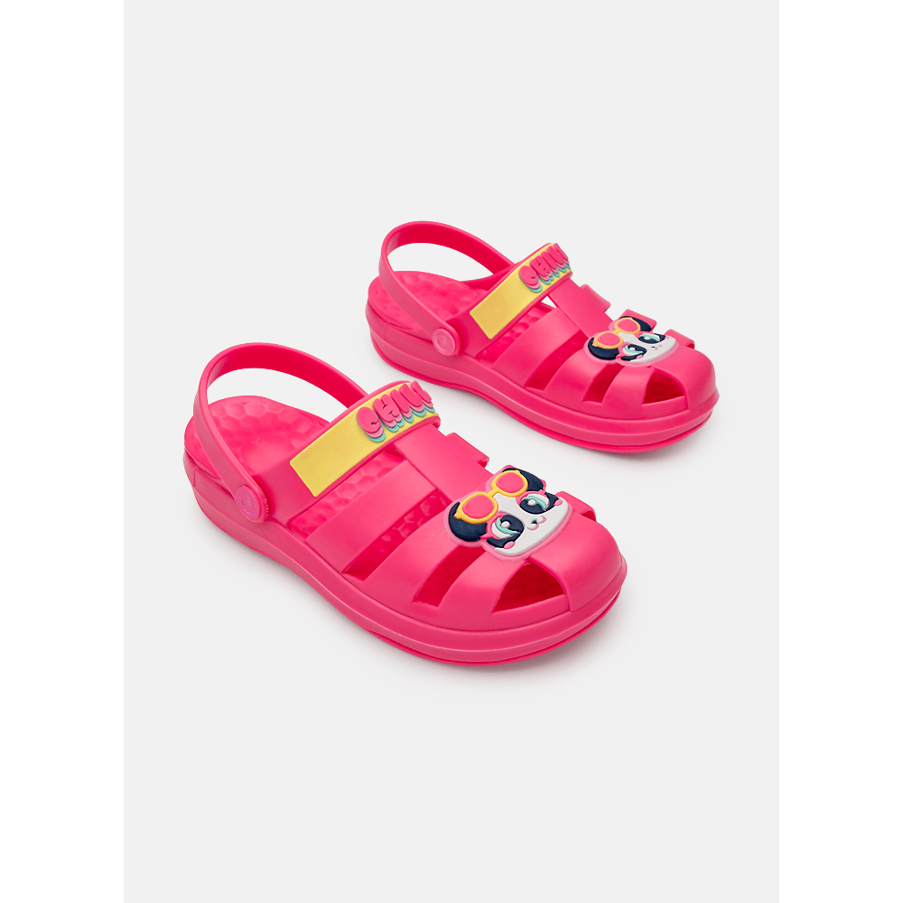 Sandália Aberta Menina Panda Miami - 1