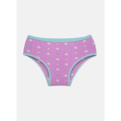 Calcinha Caleçon Microfibra Menina Teen Gata