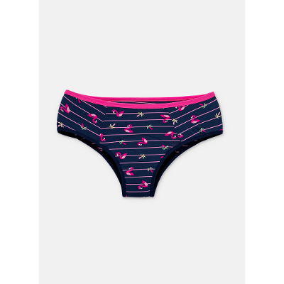 Calcinha Boneca Absorvente Microfibra Feminina Flamingo