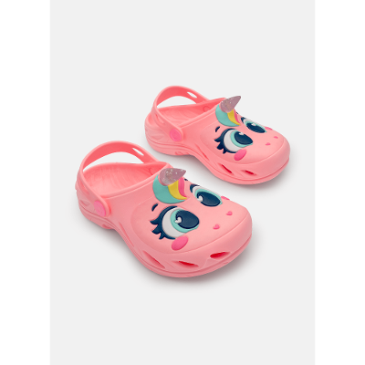 Sandália Fechada Bebê Menina Unicórnio