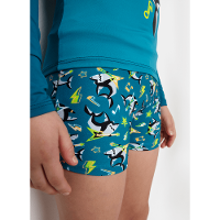 Conjunto Camiseta e Sunga Menino Tubarão Rockstar - 4