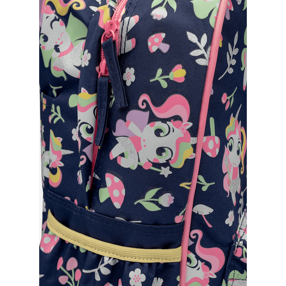 Kit Mochila + Lancheira Unicórnio Encantado - 3