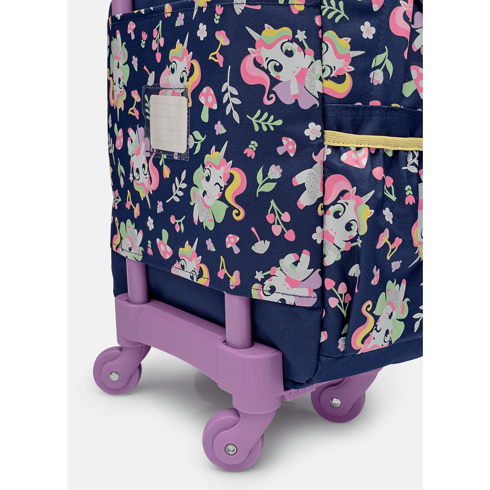 Kit Mochila + Lancheira Unicórnio Encantado - 6