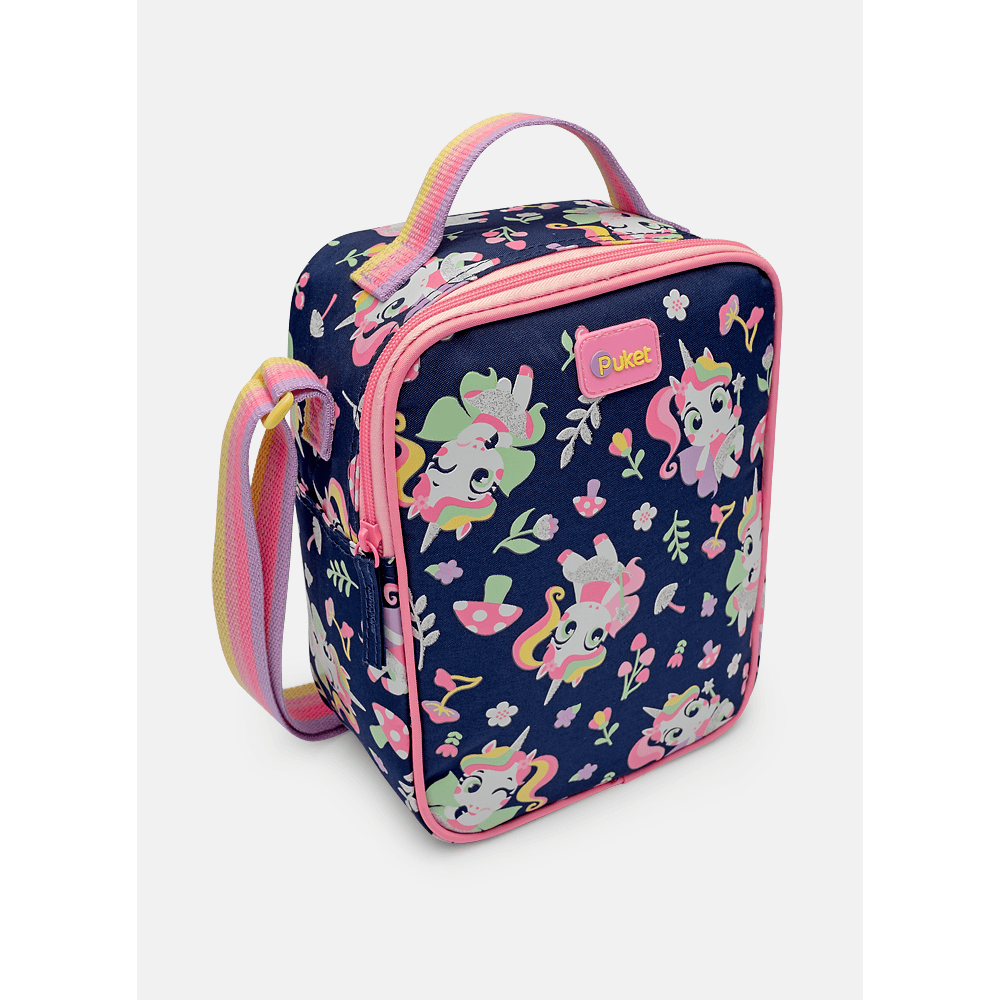 Kit Mochila + Lancheira Unicórnio Encantado - 8