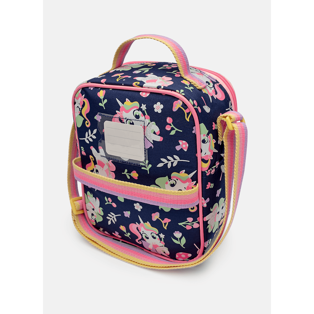 Kit Mochila + Lancheira Unicórnio Encantado - 9