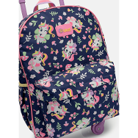 Kit Mochila + Lancheira Unicórnio Encantado - 2