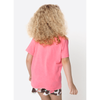 Pijama Manga Curta Algodão Menina Vaca Chocolate - 3