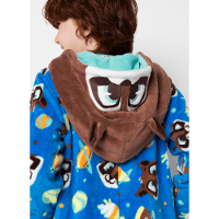 Macacão Manga Longa Soft Menino Teen Guaxinim Chocolate - 2