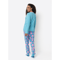 Pijama Manga Longa Feminino Stitch - 3