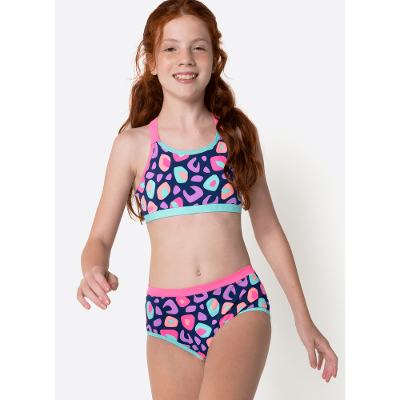 Biquíni Menina Teen Onça