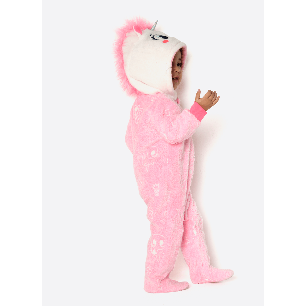 Macacão Manga Longa Soft Bebê Menina Unicórnio Encantado - 3