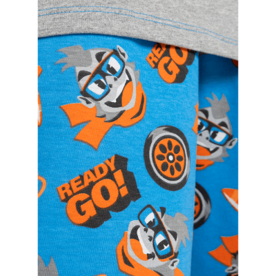 Pijama Manga Curta Menino Gorila Racing