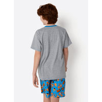 Pijama Manga Curta Menino Gorila Racing - 2