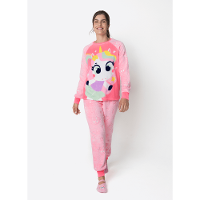 Pijama Manga Longa Soft Feminino Unicórnio Encantado - 1