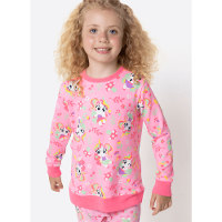 Pijama Manga Longa Menina Unicórnio Encantado - 4