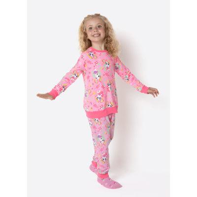 Pijama Manga Longa Menina Unicórnio Encantada