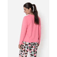 Pijama Manga Longa Algodão Feminino Vaca Chocolate - 3