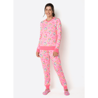 Pijama Manga Longa Feminino Unicórnio Encantado - 1