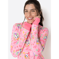 Pijama Manga Longa Feminino Unicórnio Encantado - 2
