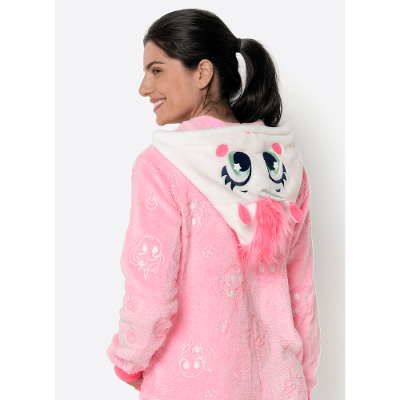 Macacão Manga Longa Soft Feminino Unicórnio Encantado