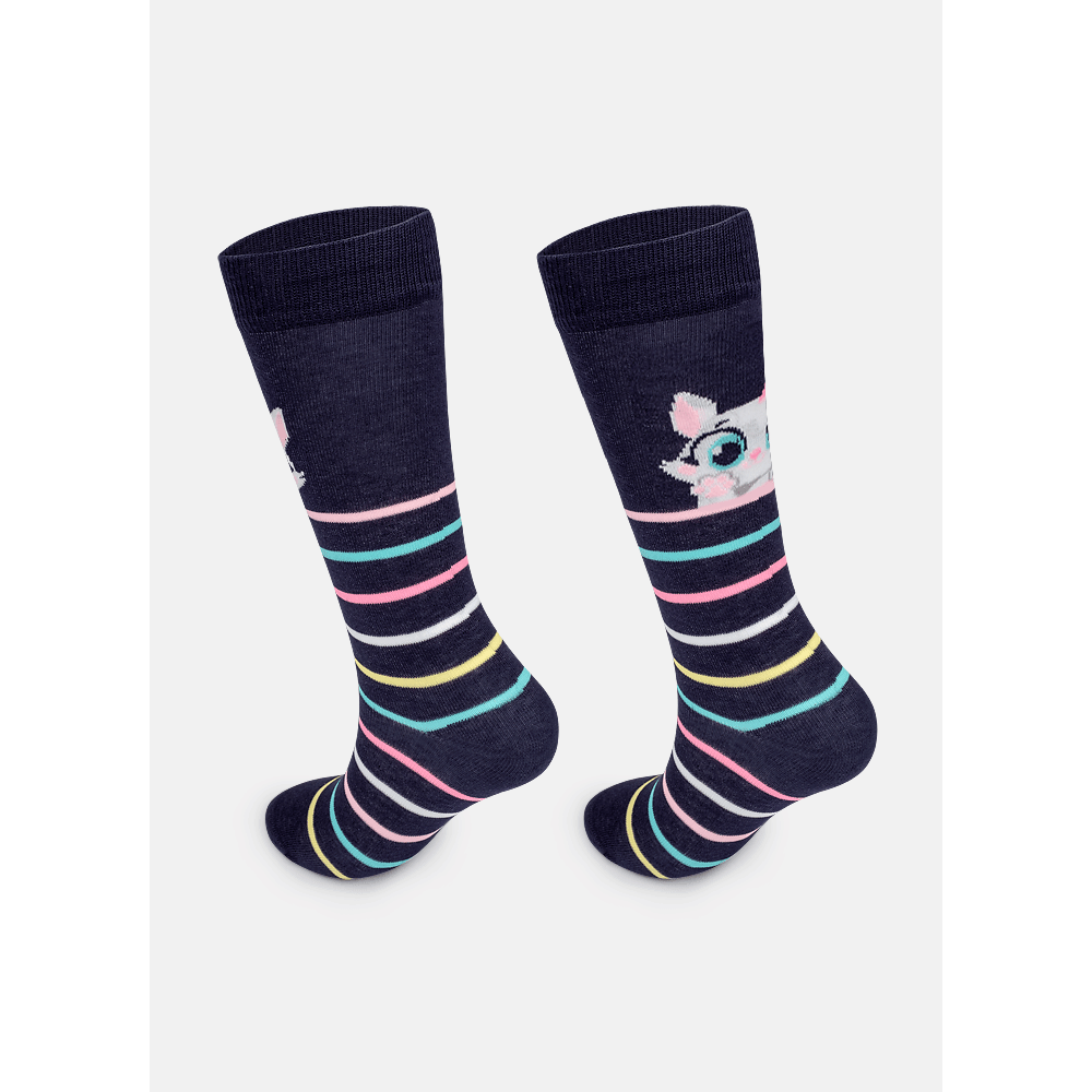 Meia Cano 3/4 Menina Gata - 2