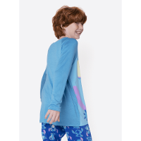 Pijama Manga Longa Menino Teen Stitch - 3