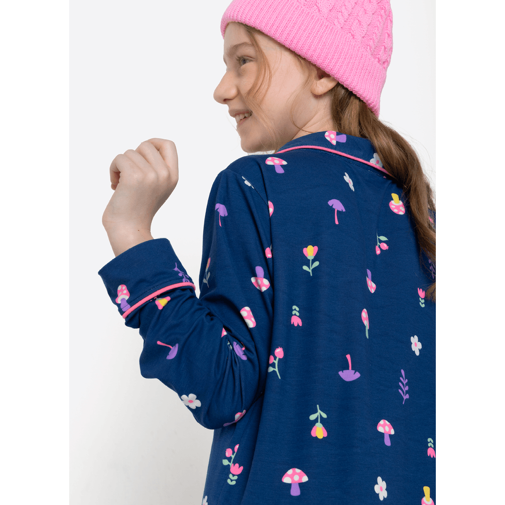 Pijama Manga Longa Viscose Menina Teen Unicórnio Encantado - 3