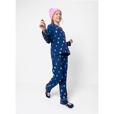 Pijama Manga Longa Viscose Menina Teen Unicórnio Encantada
