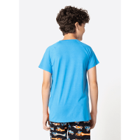 Pijama Manga Curta Menino Teen Gorila Racing - 3