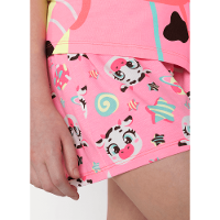 Pijama Manga Curta Menina Teen Vaca Chocolate - 3