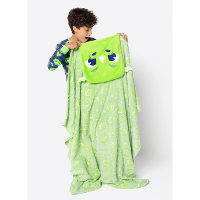 Manta Com Capuz Soft Dragão Camping